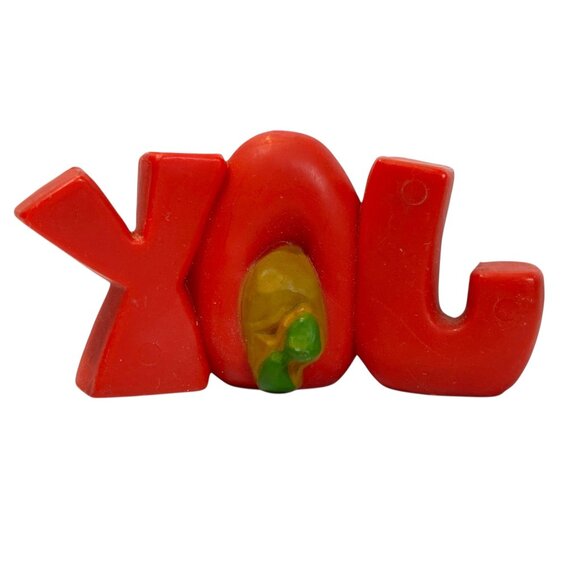 Hallmark JOY Christmas Figurine Candy Cane Design Elf Accent Vintage 1978 - Picture 3 of 7